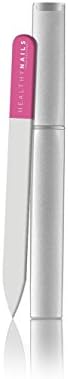 Crystal Nail File - Crystal Glass Nail File - Nail File - Crystal Nail File With Case - Glass Nail File - Crystal Nail File Set comes in a Crystal Nail File Case - Glass Nail File With Case - Nail Files Professional (PINK)