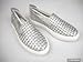 Produktbild Rachel Zoe RZB-000397 Burke Cracked Nappa Slip-ons Aluminium Damen Sneaker Gr.42