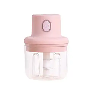 Burma Industries 7027 Electric Mini Garlic Chopper Portable Mini Chopper with USB Charging, Powerful Small Food Processor Garlic Masher Blender for Spice Meat Vegetable Nuts 250ML on Amazon