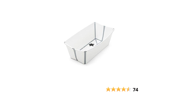 Stokke Baignoire Flexible Pour Enfant Blanc Amazon Fr Bebes Puericulture
