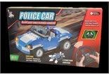 Radio Controlled Police Car (Lego Compatible building blocks)