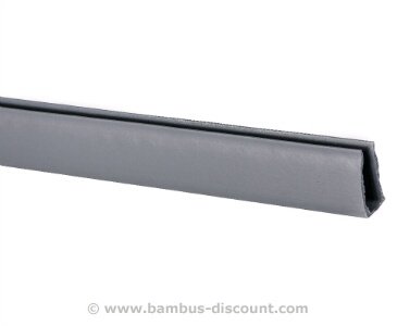 Abschlusskante U-Profil, Länge 150cm, für Sylt und Rügen,aluminium/silber - 8