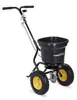 Salzstreuer Streuwagen Saatgutstreuer Düngerstreuer 23kg für Streusalz Streugut 23L - 2