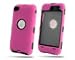 Produktbild BONAMART ® 2N1 Gummi Schutz Case Cover Tasche Hülle für IPOD TOUCH 4 4G 4TH Pfirsich