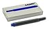 Produktbild Blau Waschbar T 10 Riesen Fountain Kugelschreiber Tintenpatrone im 5er-Pack von Lamy