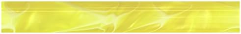 Chestnut Products CHARNWOOD Woodturning AR06 Acrylic Pen Blanks Yellow with White Swirl