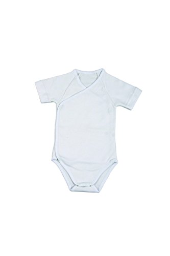 BabyVip - Tutina Body per Bambino e Bambina, Modello Classico A Manica Corta, 100% Cotone Caldo Ideale per l'inverno, Bottoni Automatici