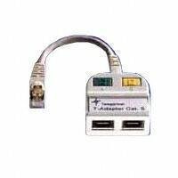 Telegärtner Modular T-Adapter Adapter RJ45/Stecker - RJ45/Buchse x2 geschirmt 10 BT/ISDN
