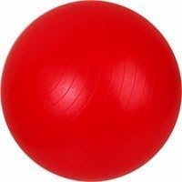 Gym Ball 22 Inch Diameter Red by WIL