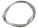 Produktbild MicroConnect usbaaf3t – USB Kabel (USB A, USB A, männlich/weiblich, 3 m, USB A) transparent
