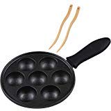 Upstreet Aebleskiver Pan For Danish Stuffed Pancake Balls