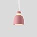 Produktbild Modeen Creative Macaron Aluminium Holz Restaurant Esstisch Kronleuchter Postmodern Nordic Massivholz Eisen Bunte Hängeleuchte Decke Pendelleuchten Küche Restaurant Leuchten ( Color : Pink )