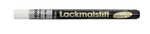 Kreul 47210 - Hobby Line Lackmalstift fine, Rundspitze, 1 - 2 mm, weiß