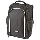 Stripe Golf Sac à Chaussures - Porte-Chaussures Zipper Sac fourre-Tout avec Mesh Ventilation - Poches latérales pour balles de Golf, T-Shirts et Autres Accessoires