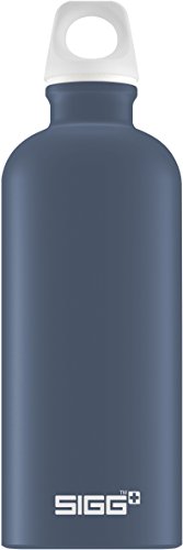 Sigg Unisex's Lucid Midnight Touch Water Bottle, Blue, 0.6 Litre Sigg Unisex's Lucid Midnight Touch Water Bottle, Blue, 0.6 Litre