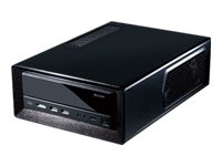 Preisvergleich Produktbild Antec ISK 300-150 Mini ITX PC-Gehäuse mit Netzteil 150 Watt schwarz