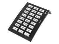 Tiptel.com GmbH Business Solutions tiptel Ergophone 24 Schnellwàhlgeràt pour Big Tel 280/Big Tel 160 Noir