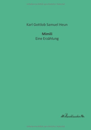 Mimili: Eine Erzaehlung