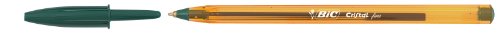 BIC Kugelschreiber Cristal Original fine (mit Kappe, 0.3 mm) Beutel à 10 Stück, sortiert - 5