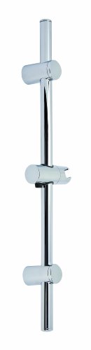 Wandstange 70 cm aus verchromten Edelstahl mit variabler Befestigung