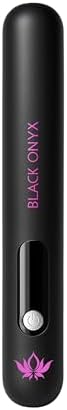 Black Onyx - Piastra per capelli anionici senza fili 2 in 1 liscia e arricciata, USB-C ricaricabile, portatile da viaggio, 3 temperature regolabili (170°C/190°C/210°C), batteria da 5000 mAh, piastre