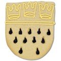Ausstechform Plätzchen Köln Wappen Edelstahl ca 9 cm Nr 199965 - 2