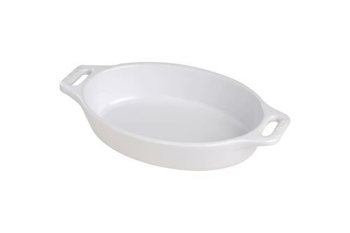 spécifications Staub 40510–544–0 Plat de Cuisson Ovale en Céramique-Blanc - 23 cm