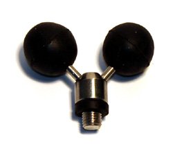 Preisvergleich Produktbild Q-Dos Angelkasten Edelstahl Twin Ball Rest