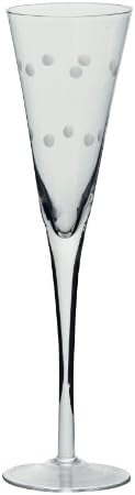 Ivy Lane Design Dotted Pattern Toasting Flutes, Set of 2