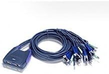 Aten Technology Kvm, Usb, Audio, 4 Port CS64U