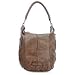 Produktbild FREDsBRUDER Booster Damen Beuteltasche aus weichem Leder muddy khaki (33 x 34 x 13 cm)