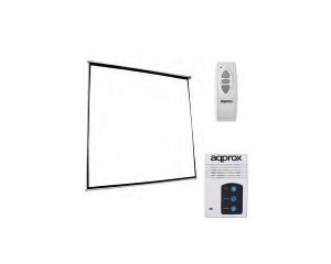 Ganga Approx APPP200E pantalla de proyección - Pantalla para proyector
(Negro, Color blanco) Especial