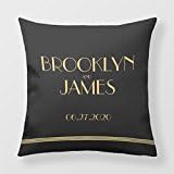 Sofa Pillows Theme Great Gatsby Wedding Theme Square Pillow Cases