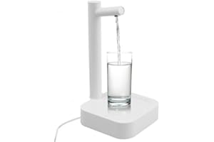 AZONELIFE Dispensador de Agua Eléctrico para Hogar y Oficina, Bomba Automática con Carga USB Dispensador Eléctrico de Botella de Agua de Escritorio Portátil y Fácil de Usar, Dosificador Inteligente