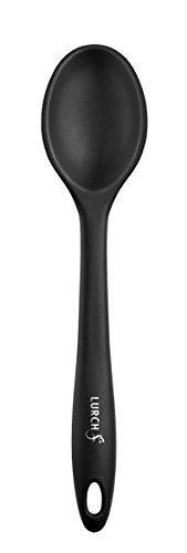 Lurch 221600 Kochlöffel Silikon, schwarz