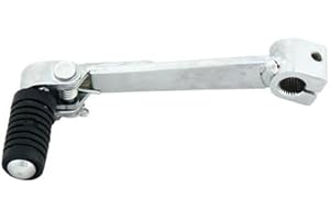 NEW MOTORZ Sélecteur de vitesse repliable acier - Chrome - Dirt Bike / Pit Bike