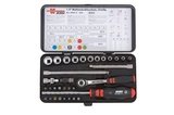 Würth 1/4 Zoll Multi Steckschlüsselsatz / Set 33 tlg. ZEBRA ( 0965 11 032 )