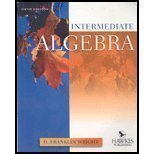 Intermediate Algebra: Fifth Edition by D. FRanklin Wright (2004) Taschenbuch