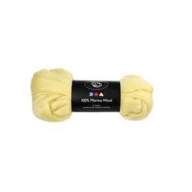 Preisvergleich Produktbild Merinowolle, 21 Micron, limone, Südafrika, 100 g