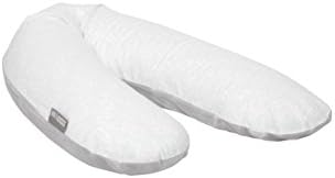 Snoozzz Nursing / Breastfeeding / Feeding / Pregnancy / Maternity / Boppy Pillow (Spring and Grey). A soft, comfortable pillow which can be used during pregnancy and while feeding the baby.