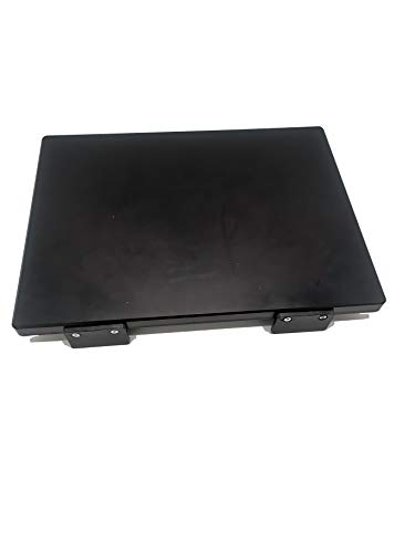 MCM service srl Tagliere in polietilene 50x30x2 con Fermi rettangolari Nero