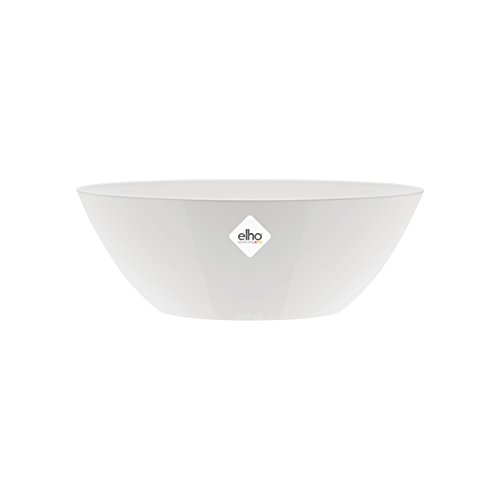 elho Brussels Diamond Oval Blumentopf 36cm – Weiss - 7