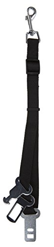 Preisvergleich Produktbild Sicherheitsgurt Hund, Universal Autogurt Adapter für alle Hunderassen, größenverstellbarer Hundegurt in schwarz