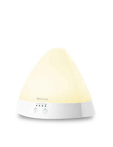 Medisana AD 630 Aroma Diffusor für Duftöle mit LED Wellness Licht in 6 Farben, Timer, Ultraschall-Technologie, 80ml - 2