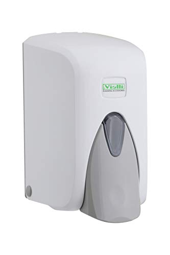 Aviva Clean S5 Dispenser per Sapone, 500 ml, Bianco, Plastica, (Confezione da 24)