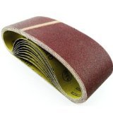 10 Stück SBS Schleifbänder 75 x 533, K 60, Bandschleifer Bänder