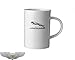 Produktbild Jaguar Handelsware Sammlung NEU Original Leaper Logo Porzellan Tee Tasse 50jrcorpmug14