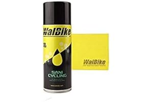 WalBike Kit SANIFICATION elimina odori,batteri sanifica caschi e Scarpe da Ciclismo con Panno in Micro Fibra per la Pulizia