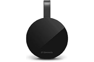 27 ELEMENTS Wireless HDMI Display Adapter for Streaming | 4k Transmitter and Receiver, Streaming Client Compatible with Chromecast, for i-Phone/iPad/Android/iOS/Windows/PC to HD TV/Monitor/Projector