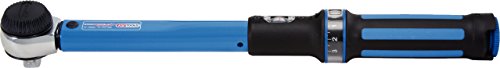 KS Tools 516.1432 1/2 Zoll Ergotorque Precision Drehmomentschlüssel mit Drehknopf-Umsteck-Ratschenkopf, 10-100 Nm